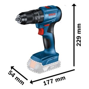 Parafusadeira/Furadeira de Impacto + Chave de Impacto Bosch 18V GSB185LI