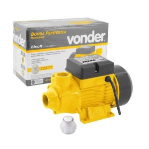 Bomba Periférica 1/2CV Monofásica Bivolt 110/220V VONDER BPV375, Bomba d'Água para Irrigação e Recalque