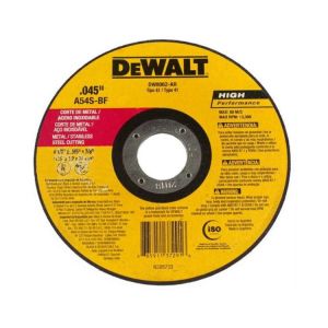 Disco de Corte Inox DEWALT 4-1/2" 1,2mm DW8062-AR