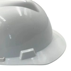 Capacete de Segurança com Carneira Branco Aba Frontal C.A 498