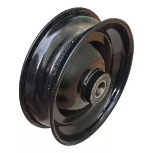 Roda 3.50 x 8 Pol Schioppa Metálica com Rolamento