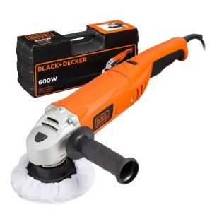 Politriz 5" 600W Profissional BlackDecker WP600K-BR com Maleta